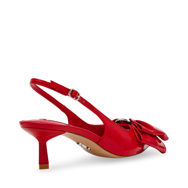 KACI RED PATENT HEELS