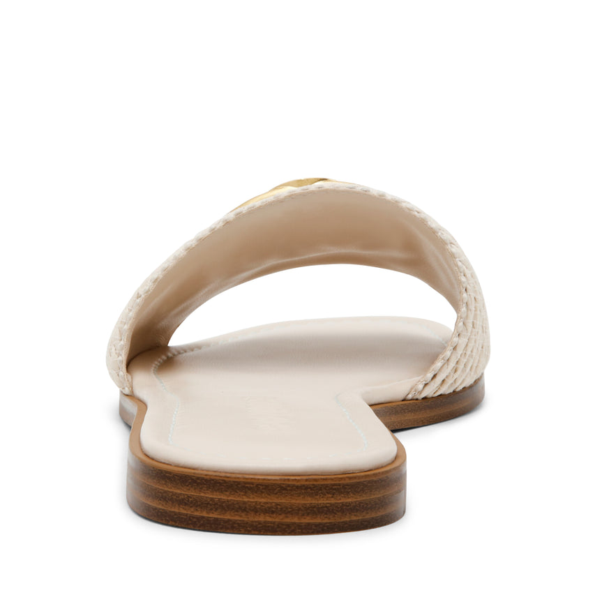 KORA 2.0 BONE RAFFIA SANDAL