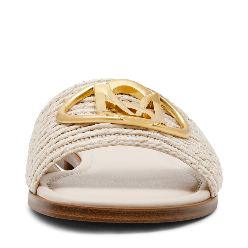 KORA 2.0 BONE RAFFIA SANDAL
