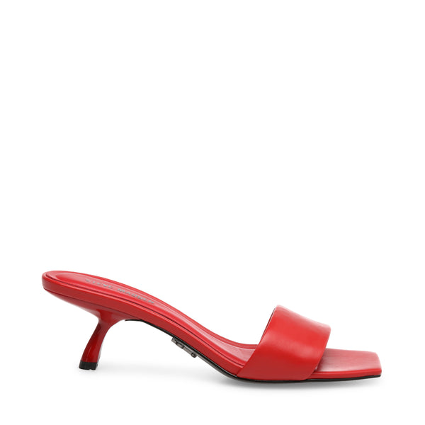 KOVERT RED LEATHER HEELS