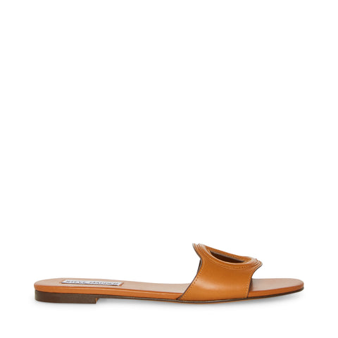 KYLAH TAN LEATHER SANDALS