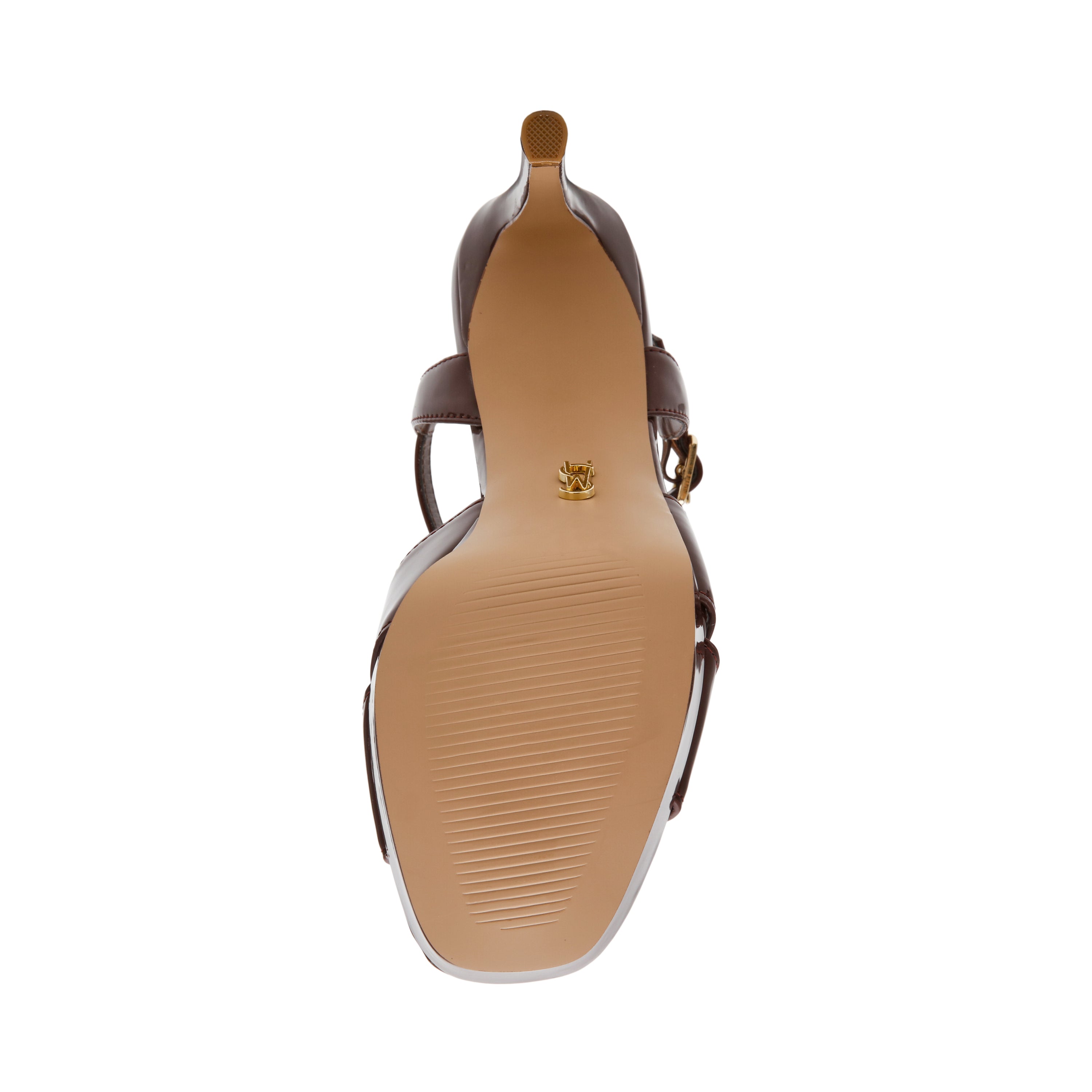 LAVISHER DK SEPIA PAT HEELS - view 6