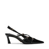 LIANA BLACK PATENT HEELS