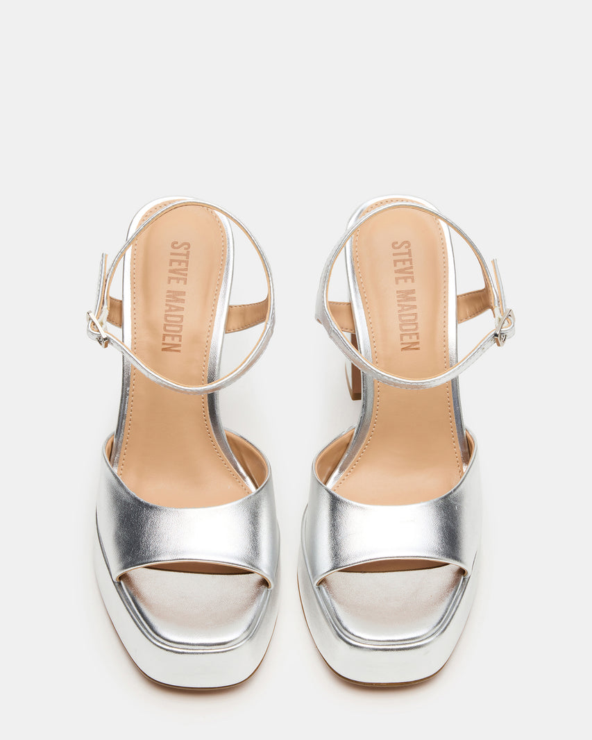 LIANDRA SILVER HEELS - view 3