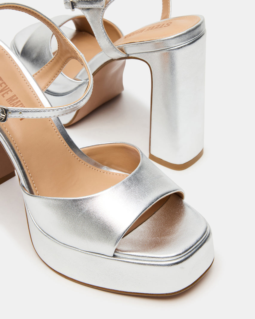 LIANDRA SILVER HEELS - view 4