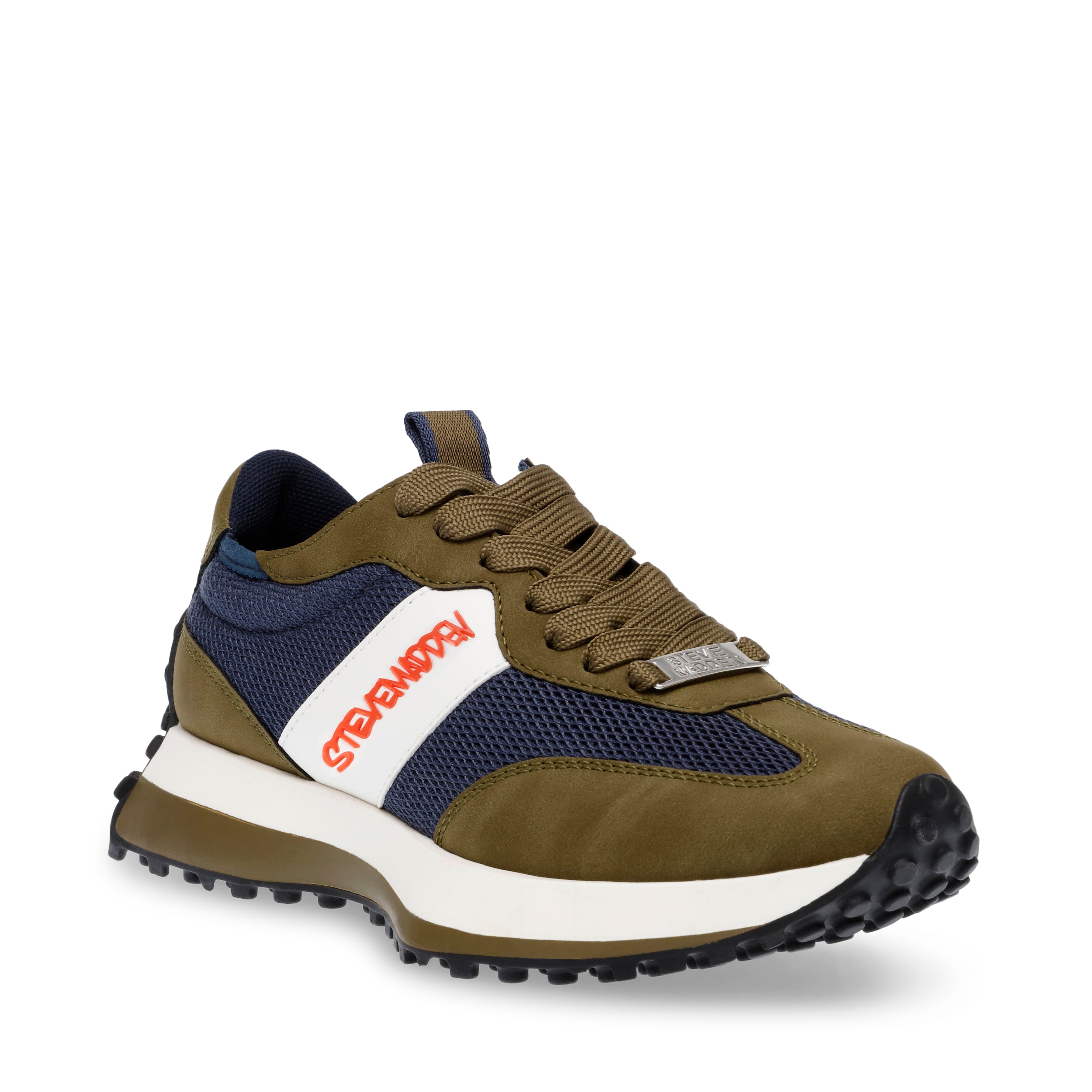 LINEAGE OLIVE/NAVY SNEAKERS- Hover Image