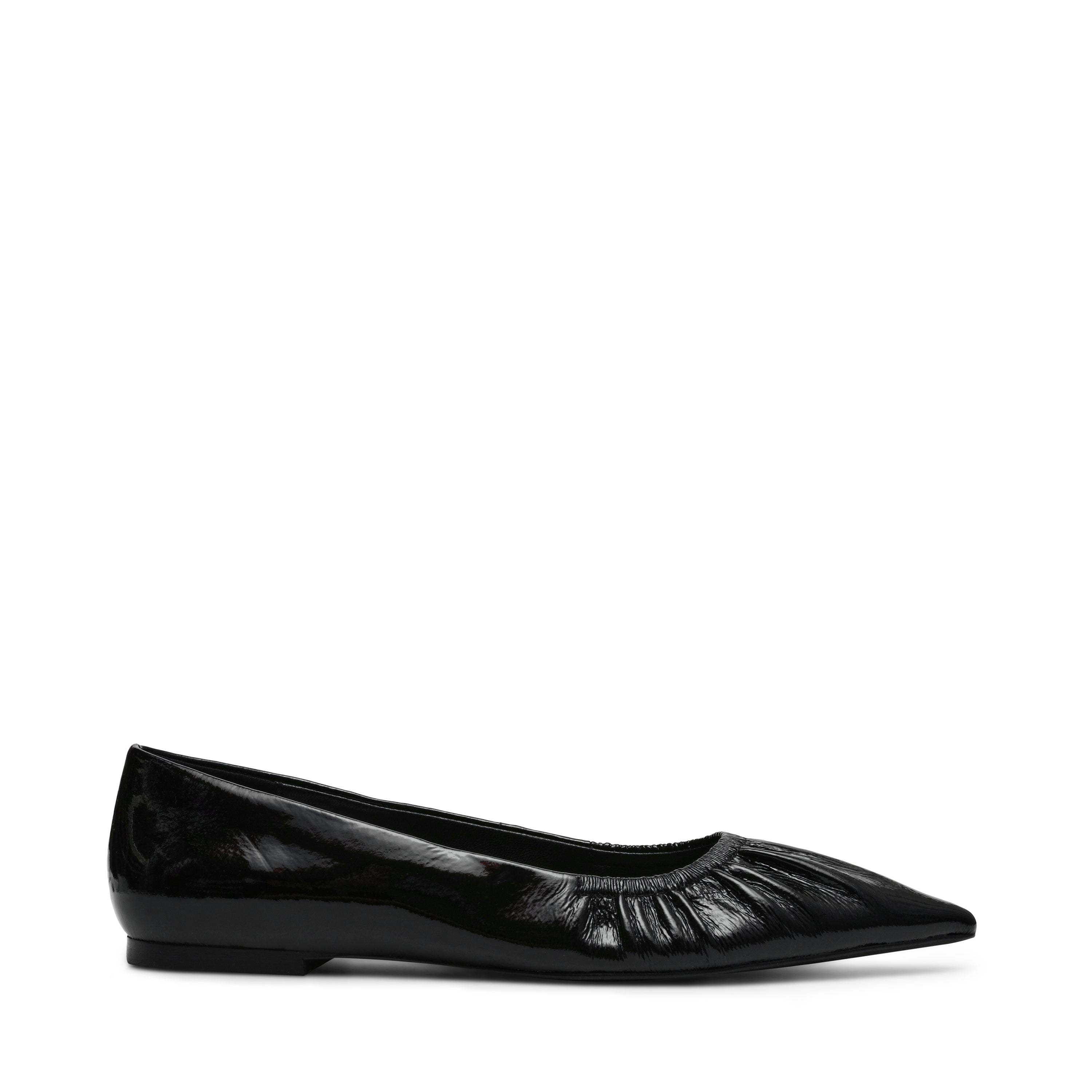 Steven by Steve Madden Women's Limber Perforated Flats Leather Gray Size 9.5M