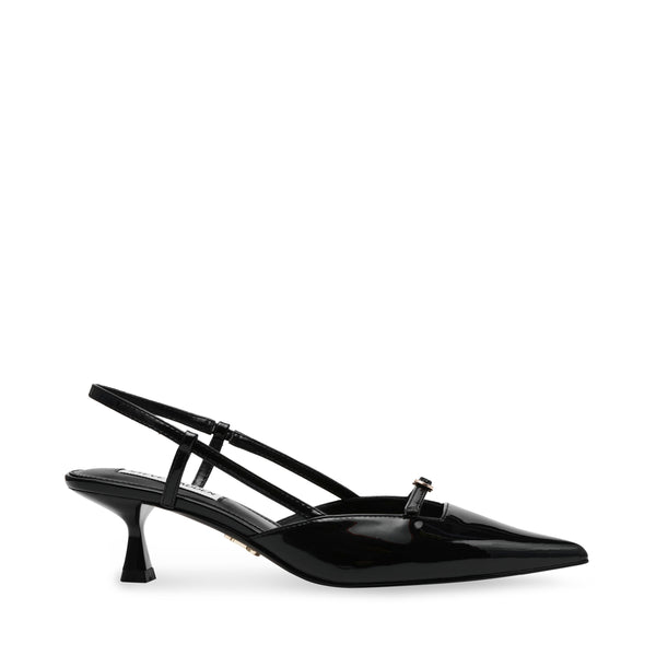 LIVY BLACK PATENT HEELS