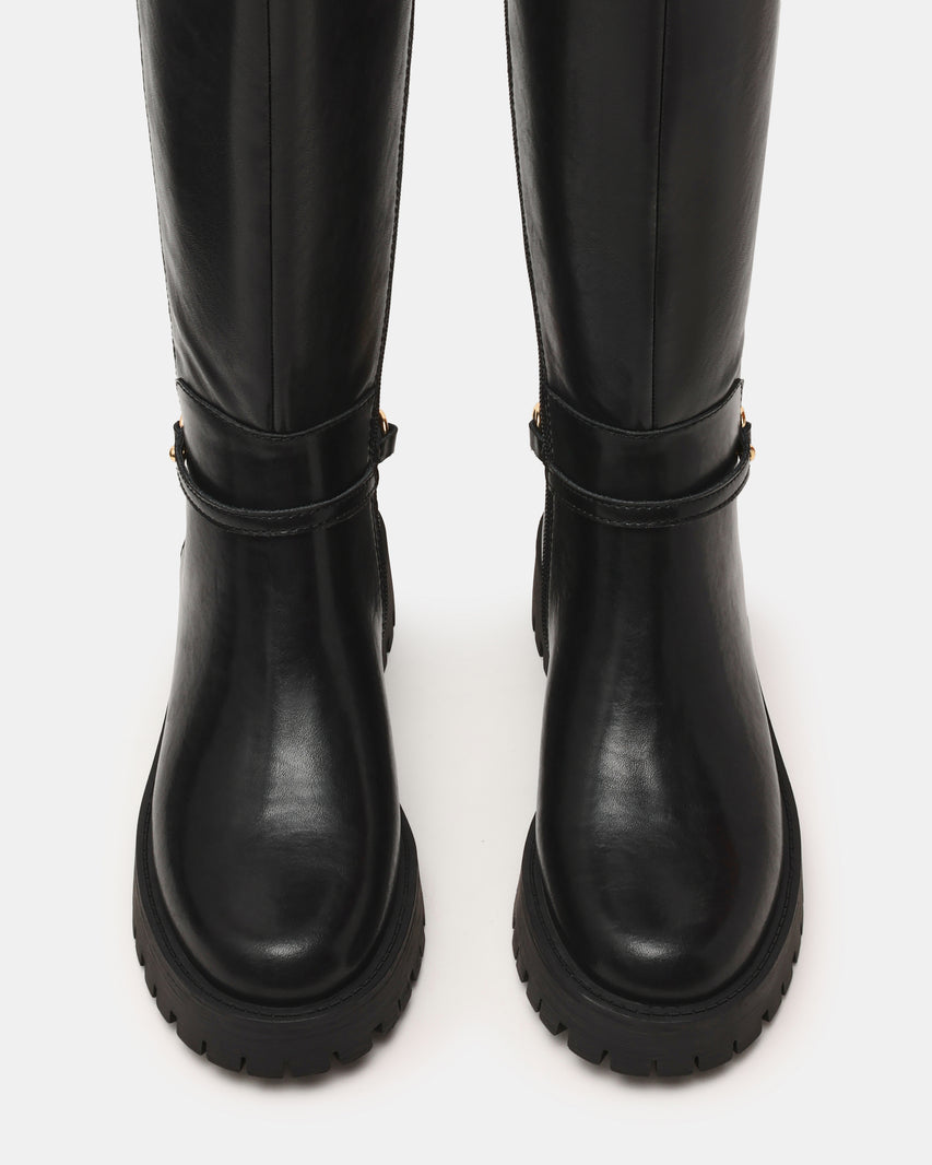 LONGSHOT BLK ACTION LTHR BOOTS - view 3