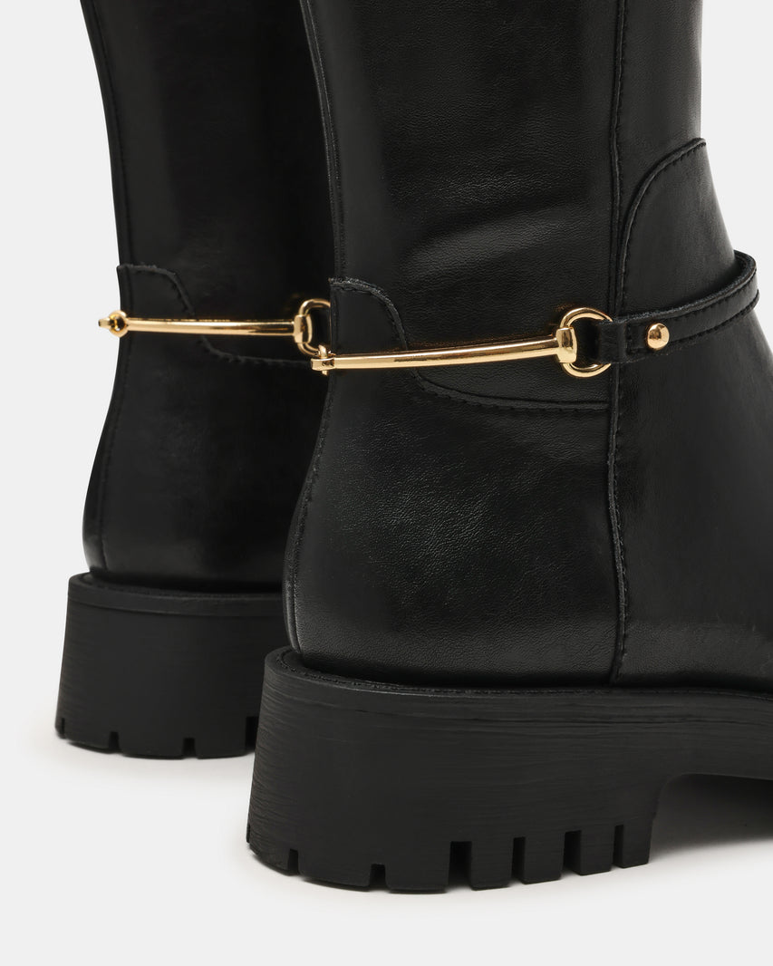 LONGSHOT BLK ACTION LTHR BOOTS - view 4