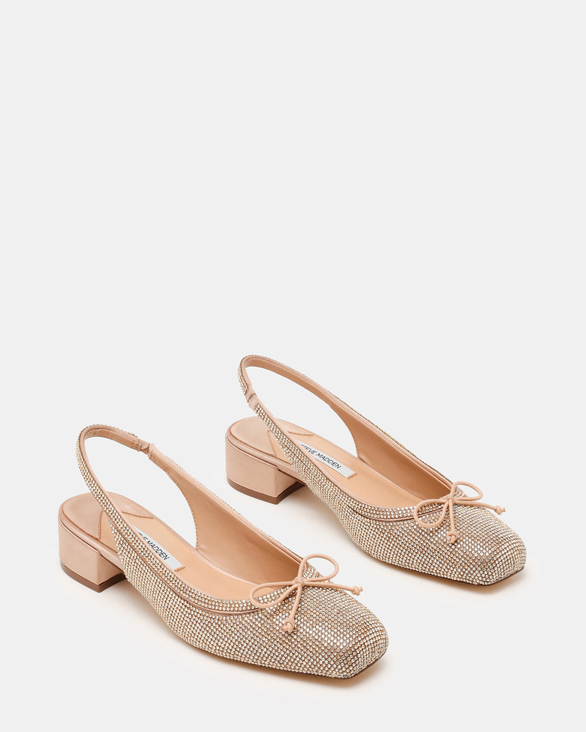 LOVED-R CHAMPAGNE HEELS - view 2
