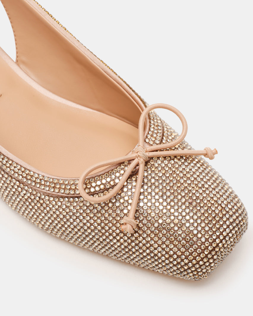 LOVED-R CHAMPAGNE HEELS - view 4