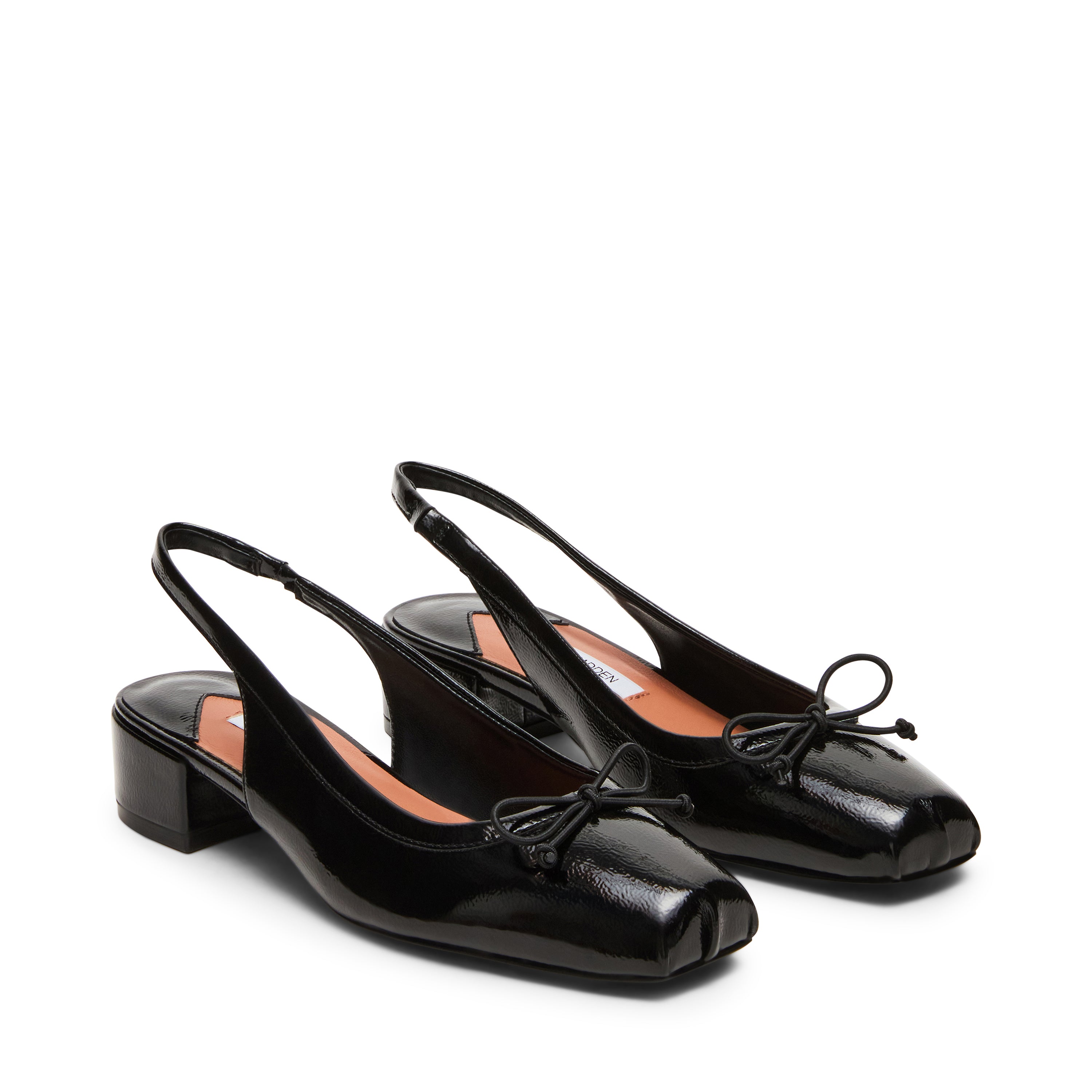 LOVED BLK CRINKLE PAT FLATS - view 2