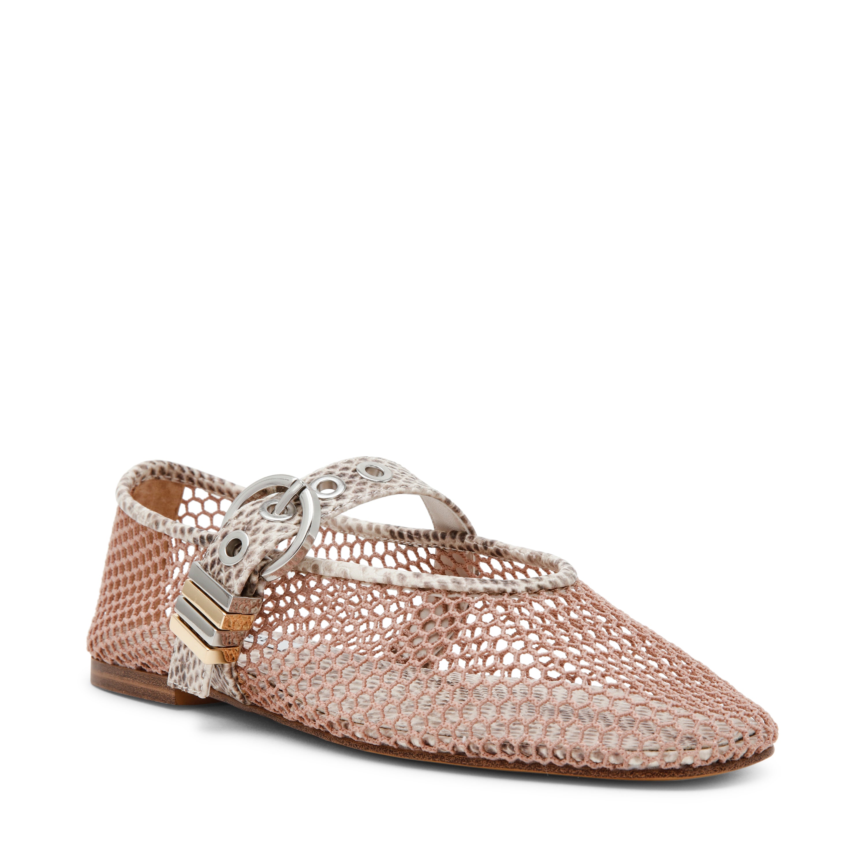 LUCIA-MESH BLUSH MULTI FLATS - view 2
