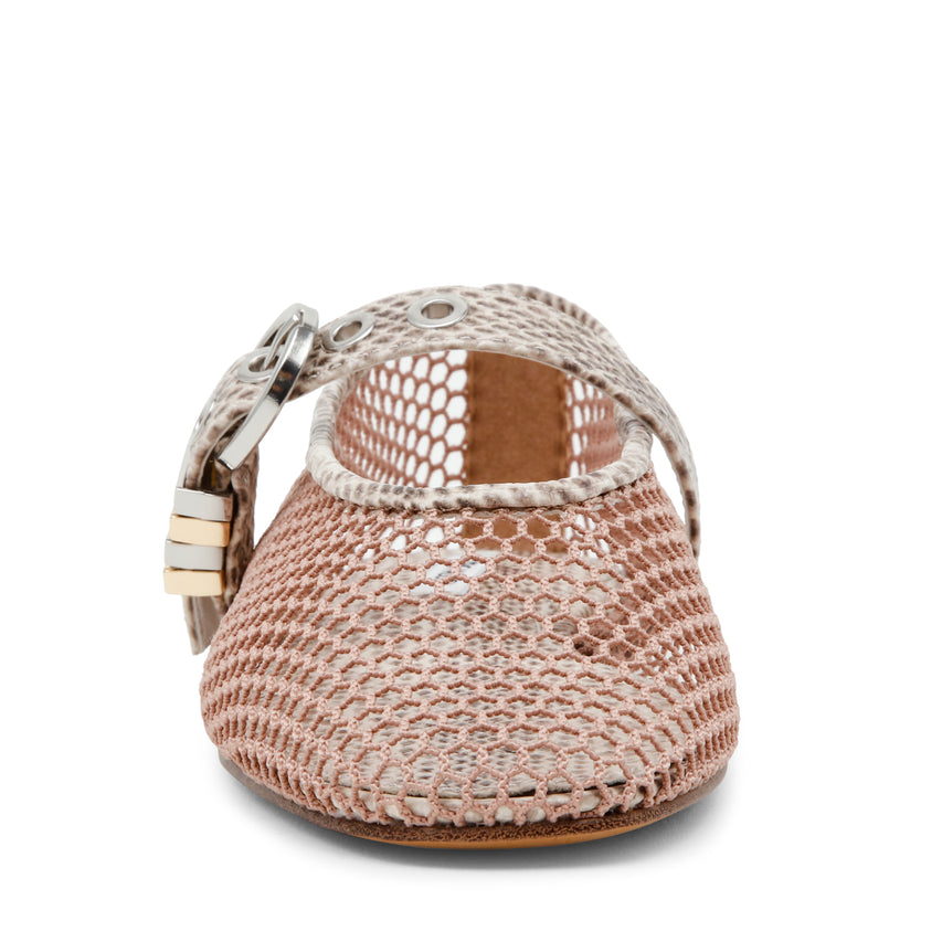 LUCIA-MESH BLUSH MULTI FLATS - view 3