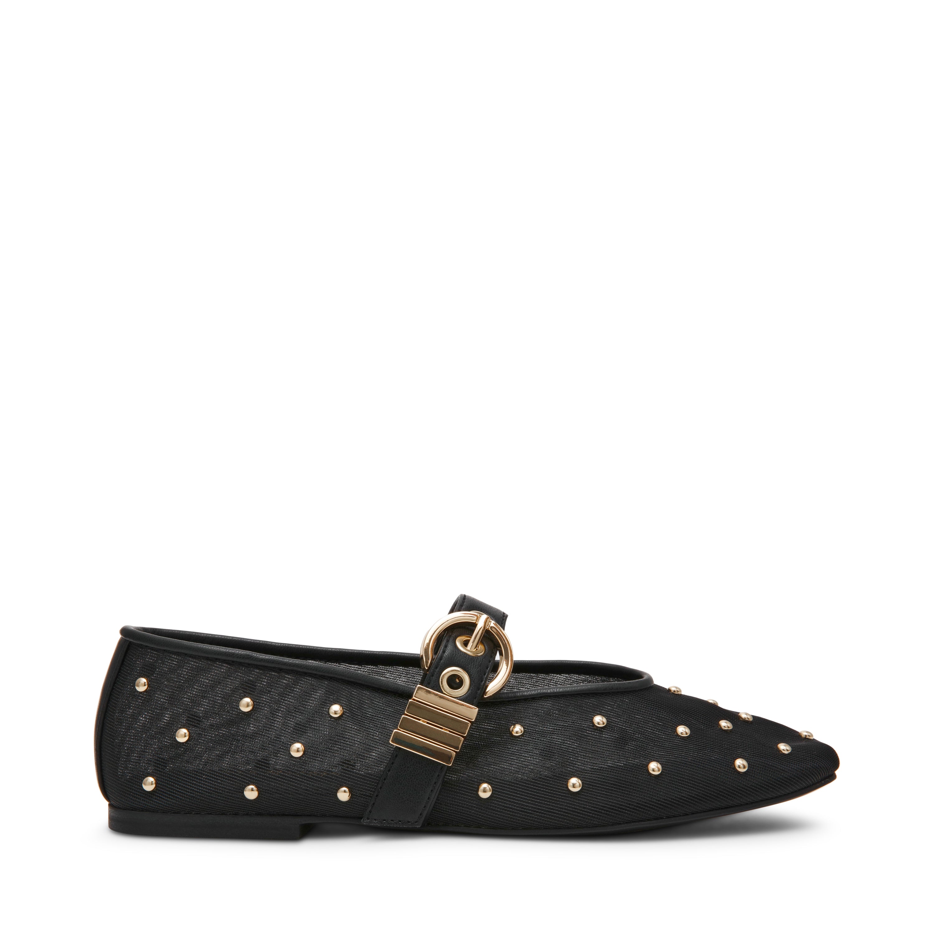 LUCIA-ST BLACK MULTI FLATS
