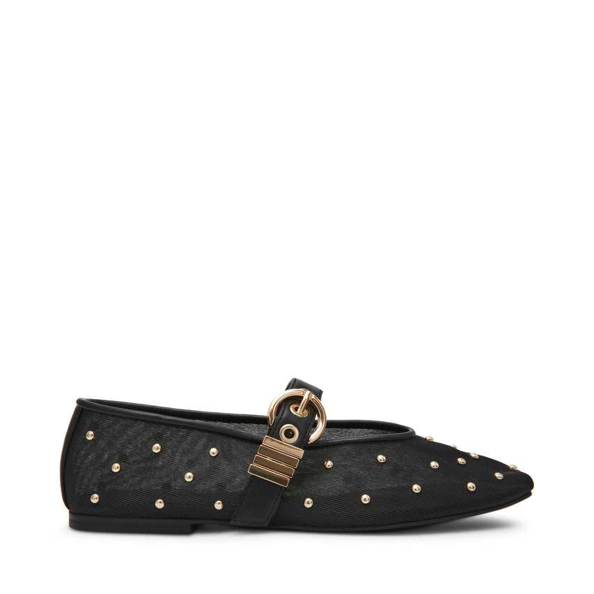 LUCIA-ST BLACK MULTI FLATS