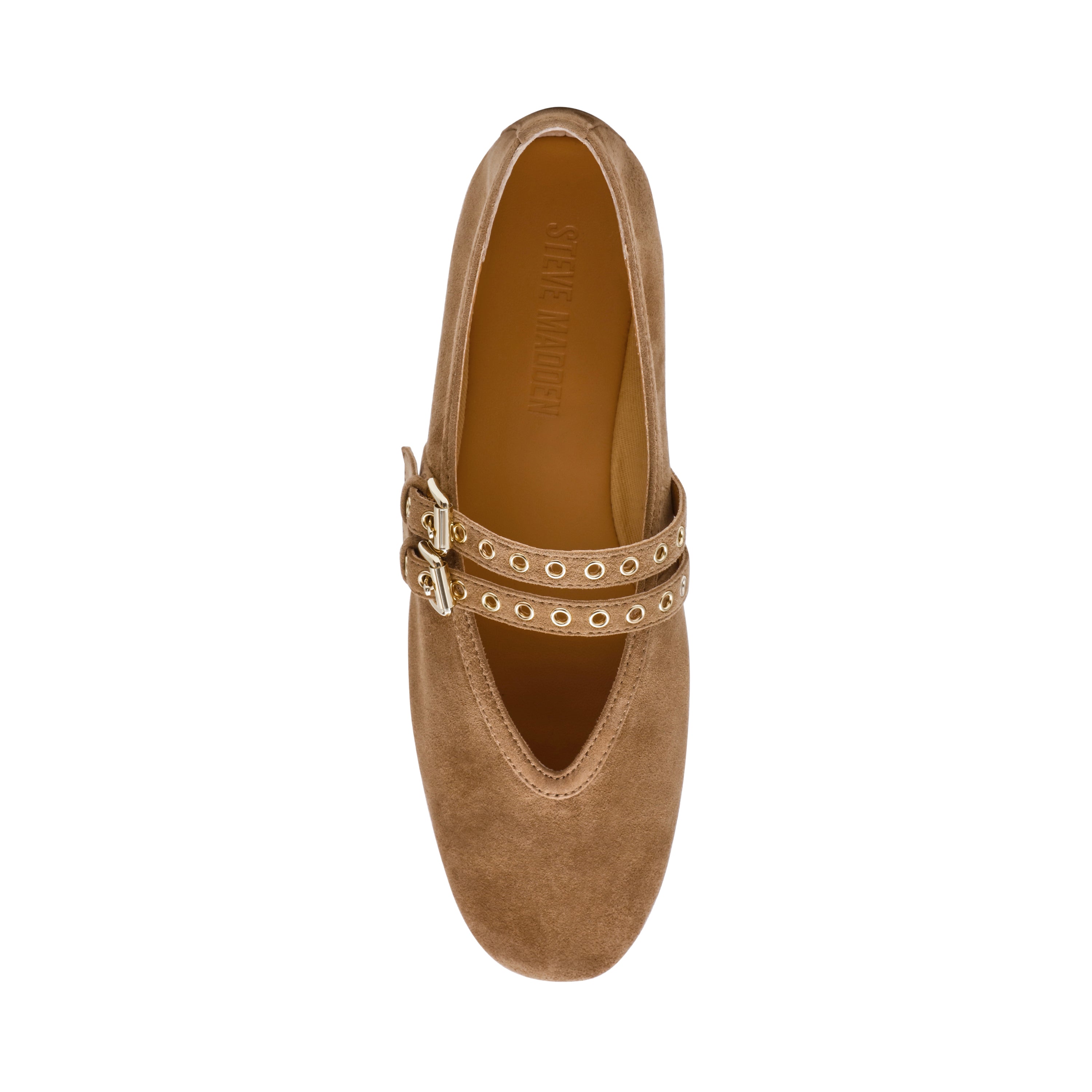 LYDIA TAUPE SUED FLATS - view 5
