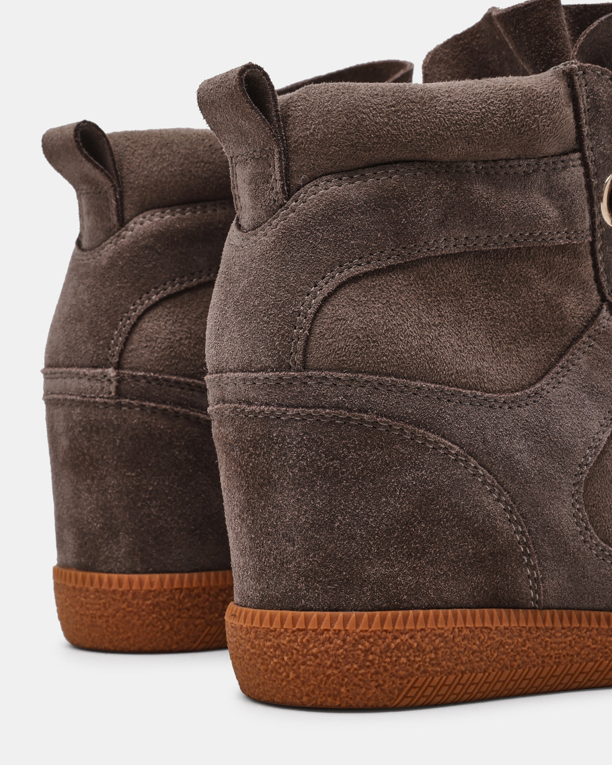MABLES TAUPE SUEDE SNEAKERS - view 5