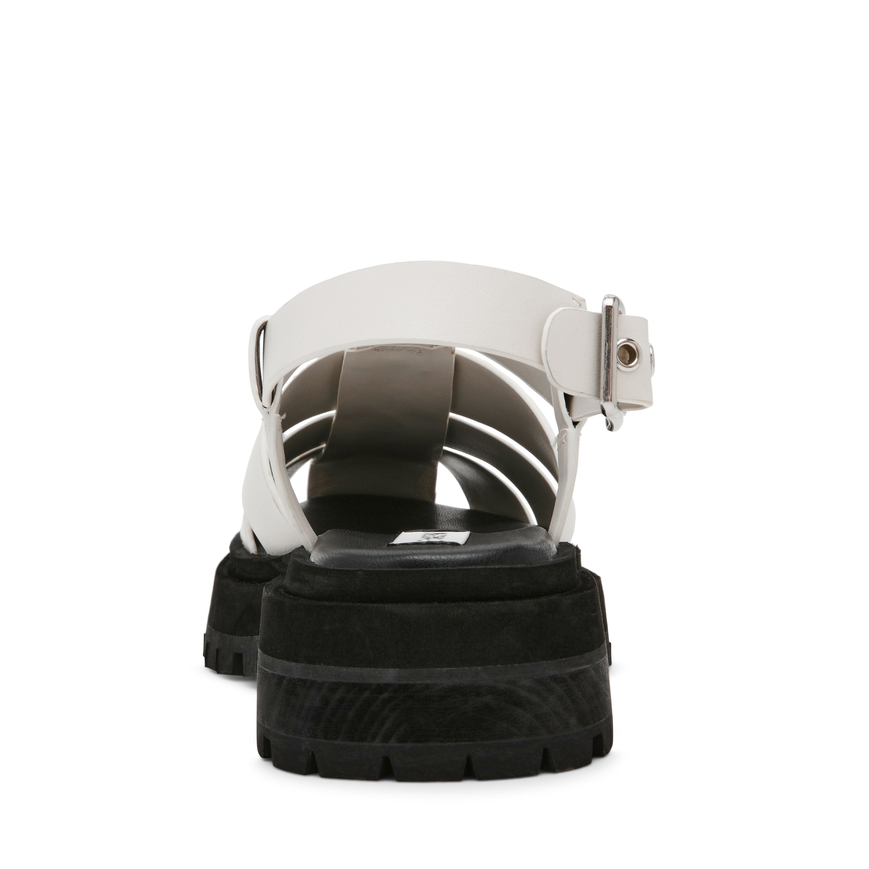 MARKET WHITE ACTION LEATHER SANDAL