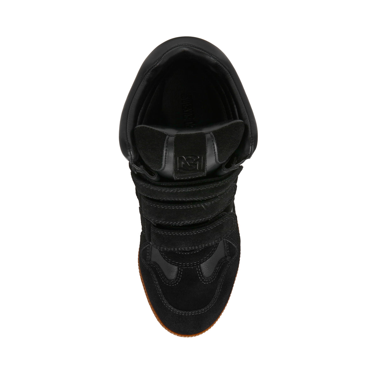 MAVIS BLACK SUEDE SNEAKERS - view 5