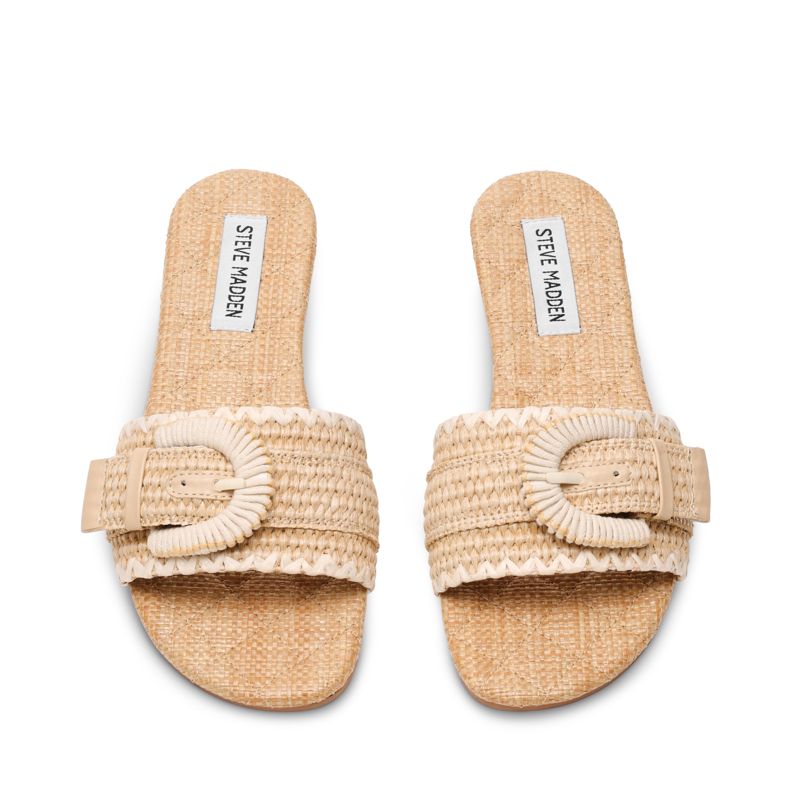 MERLA NATURAL RAFFIA SANDALS