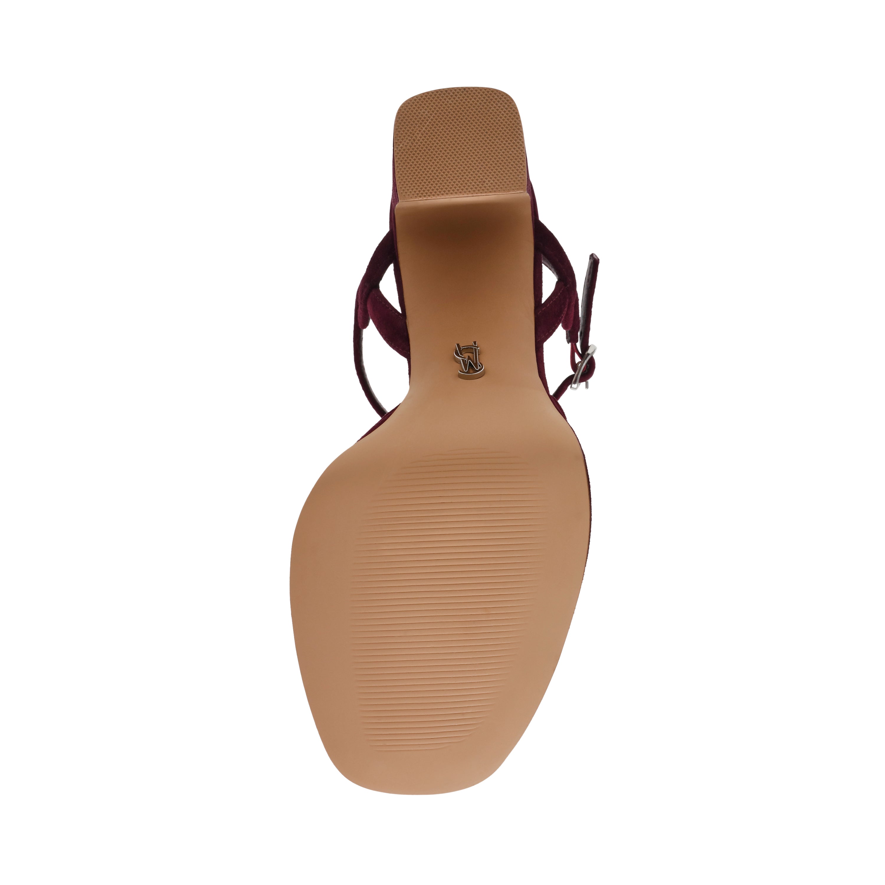 MILIANA DK CHERRY SUEDE HEELS