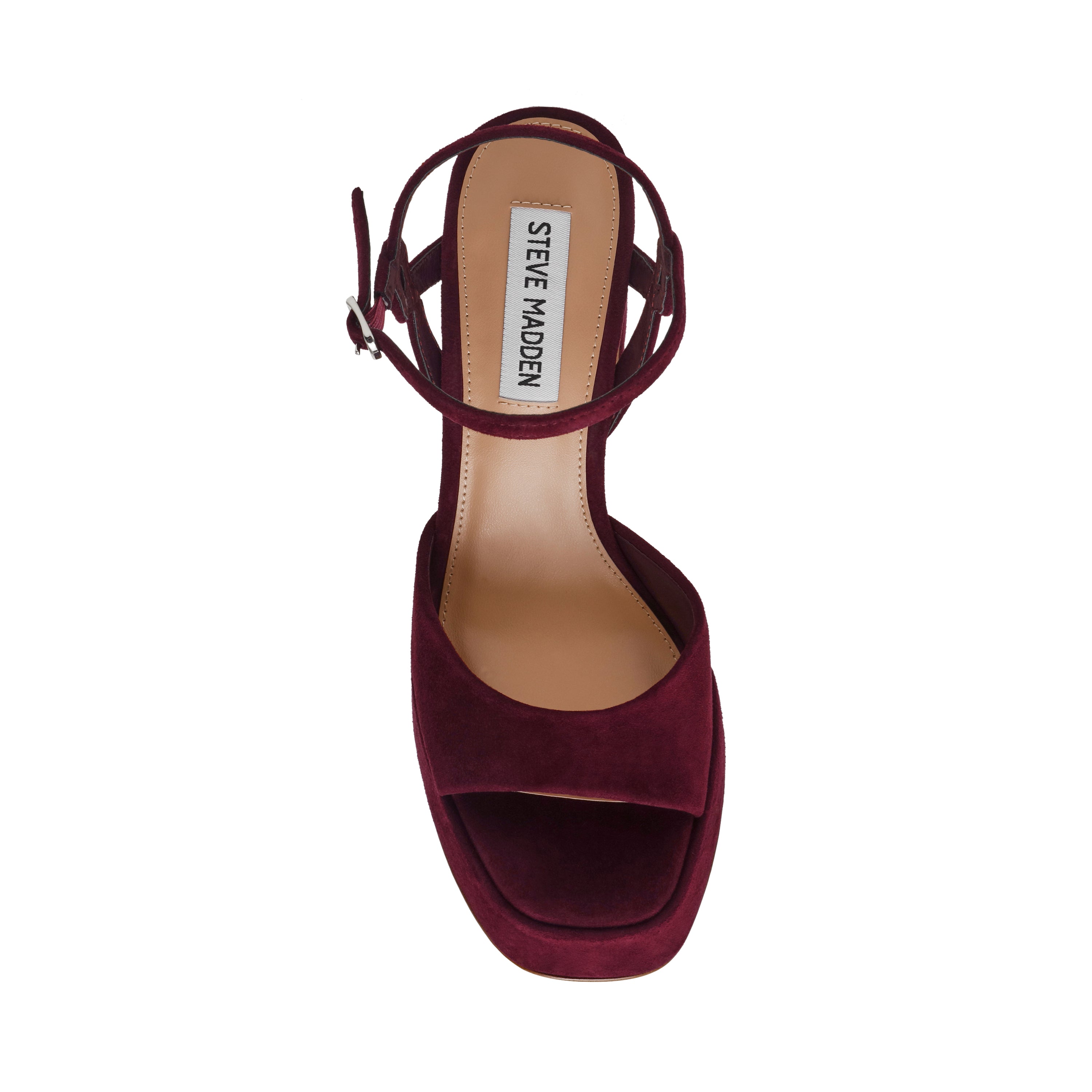MILIANA DK CHERRY SUEDE HEELS