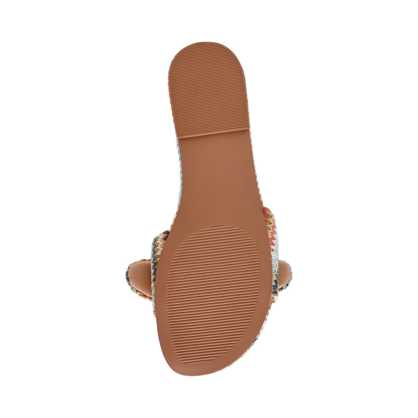 MISHA MULTI RAFFIA SANDALS - view 6