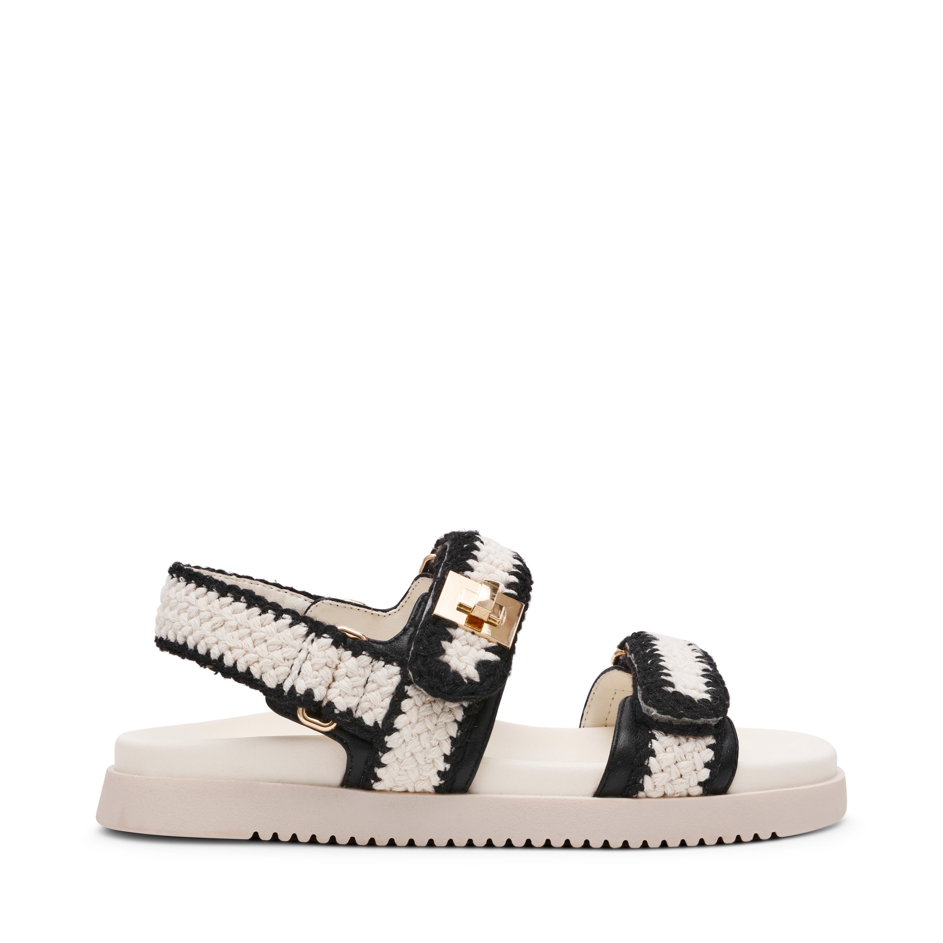 MONA-M CREAM MULTI SANDALS
