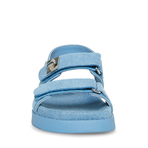 MONA DENIM FABRIC SANDALS