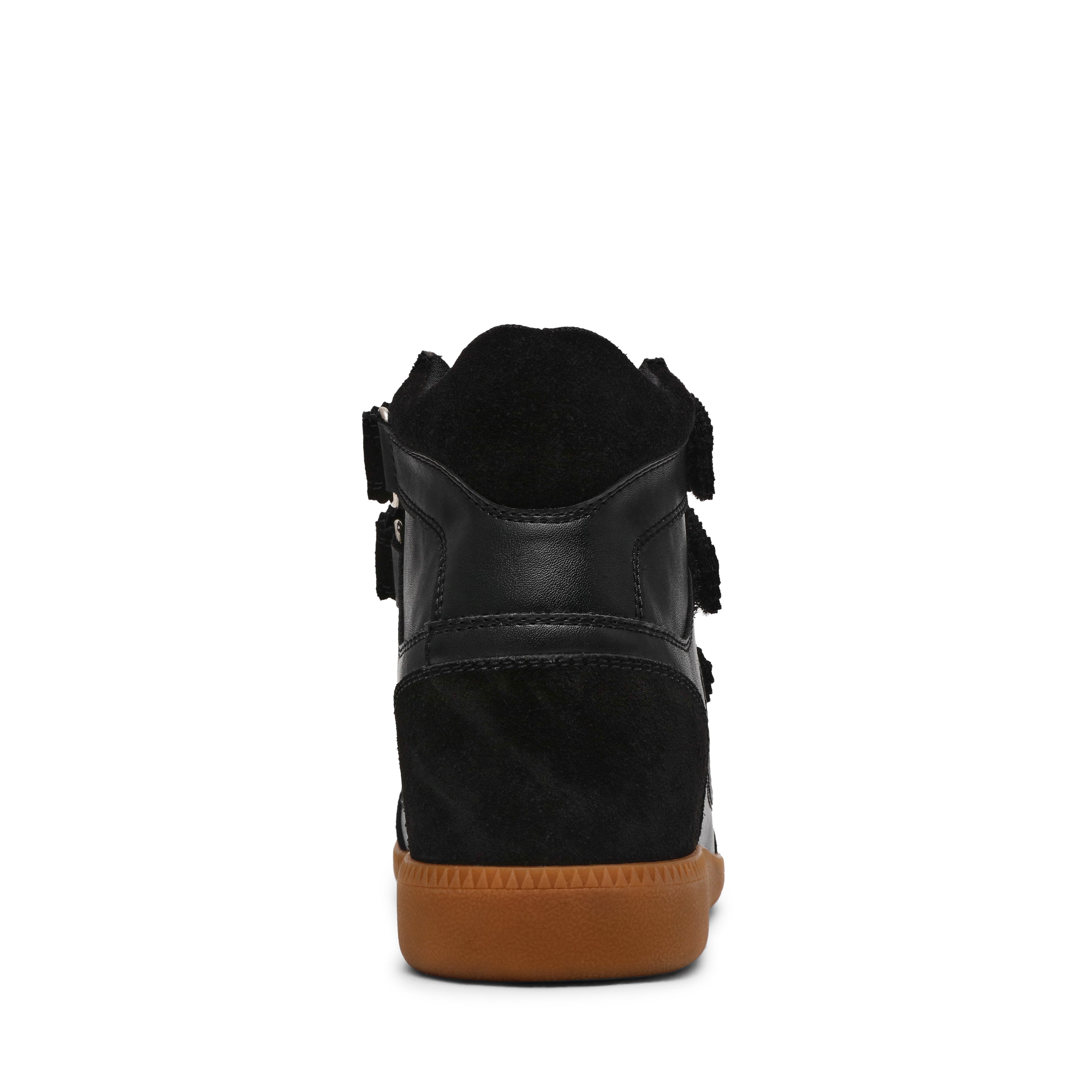 MUSTANG BLACK SUEDE SNEAKERS