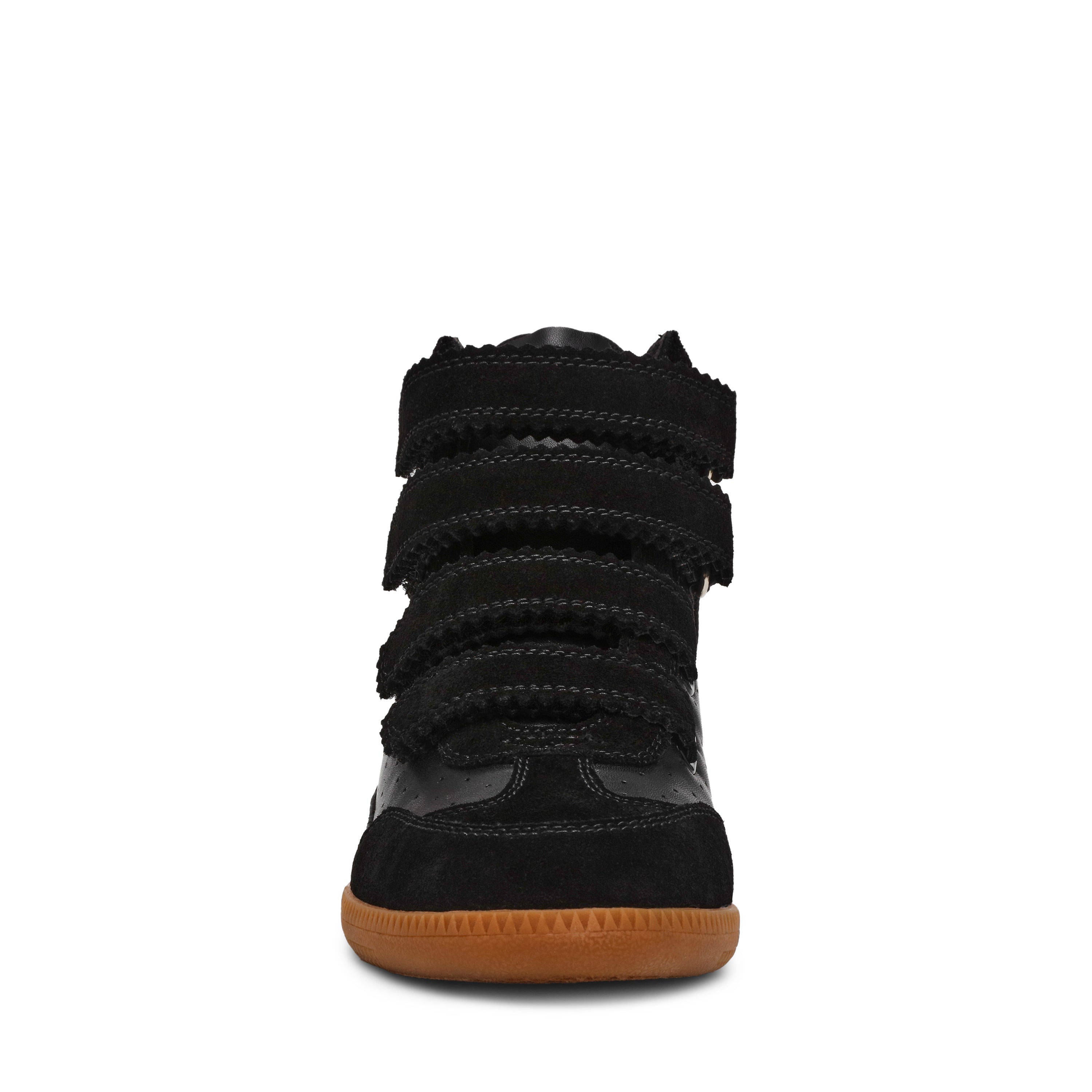MUSTANG BLACK SUEDE SNEAKERS