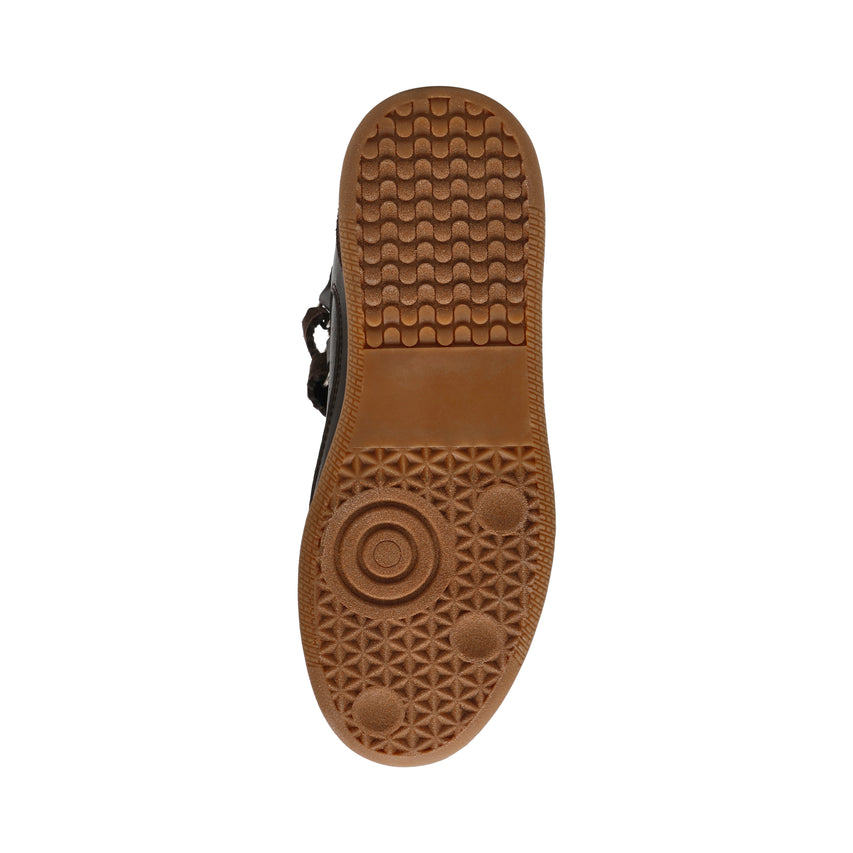 MUSTANG BROWN SUEDE SNEAKERS