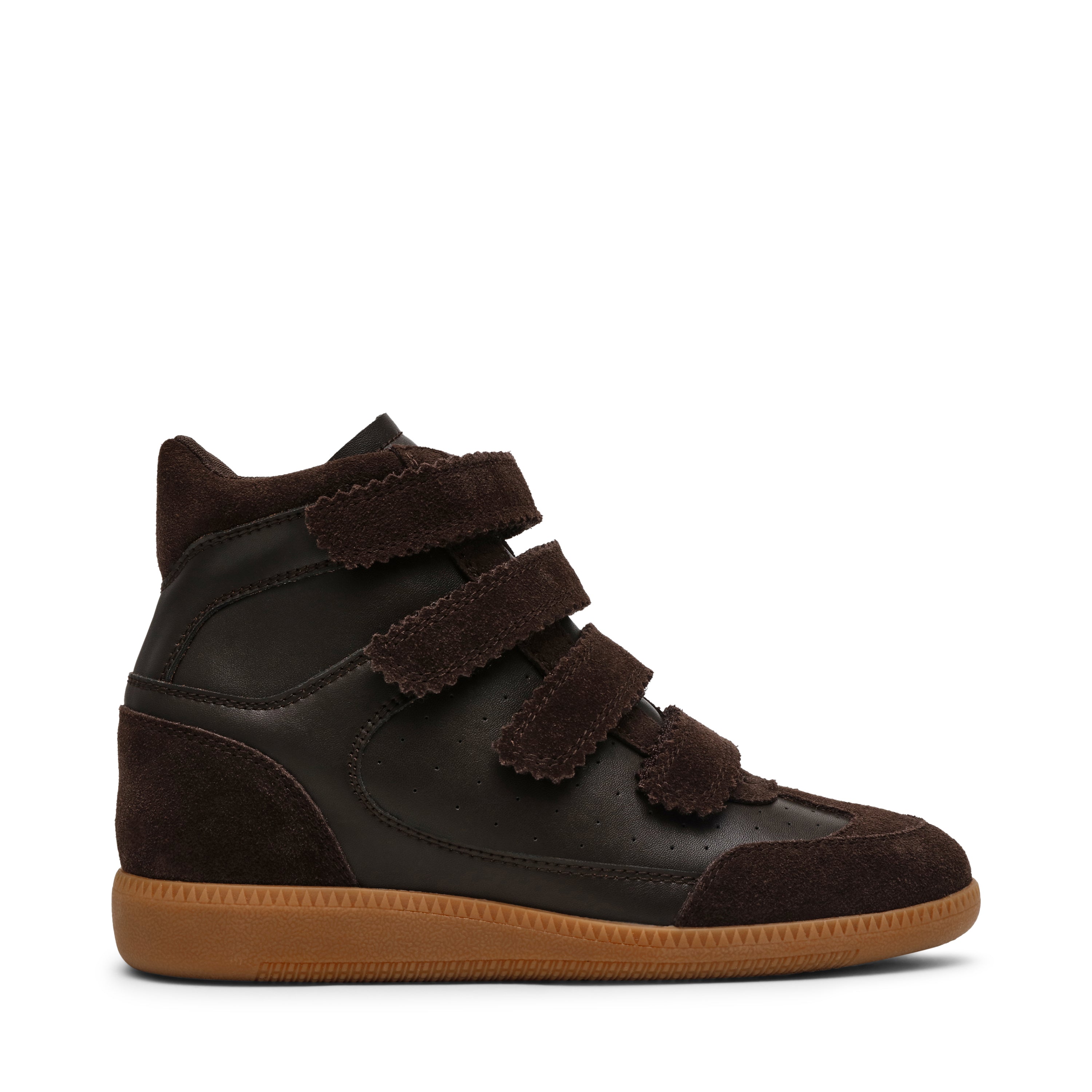 MUSTANG BROWN SUEDE SNEAKERS