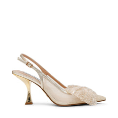 NIGHT-FALL GOLD HEELS