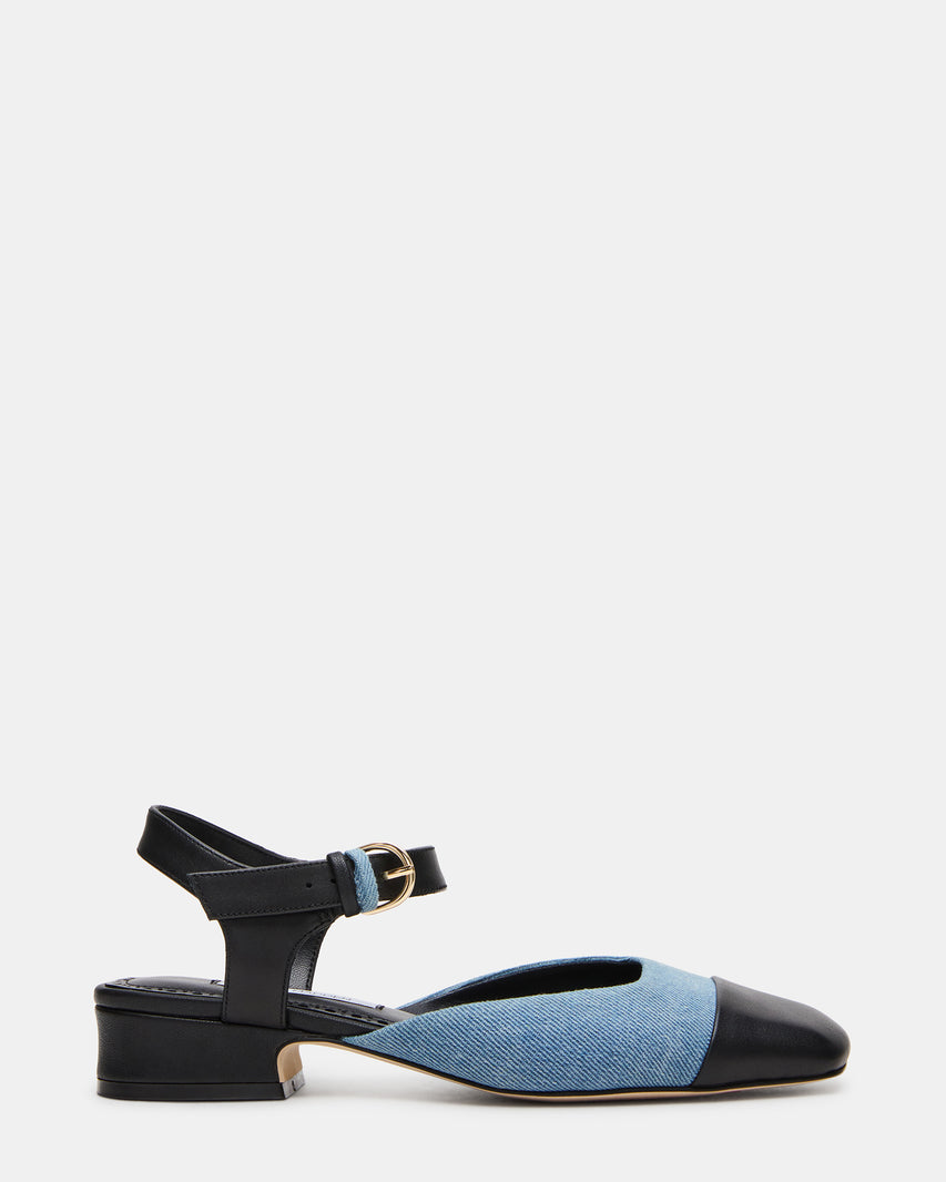 NOVIE DENIM MULTI FLATS