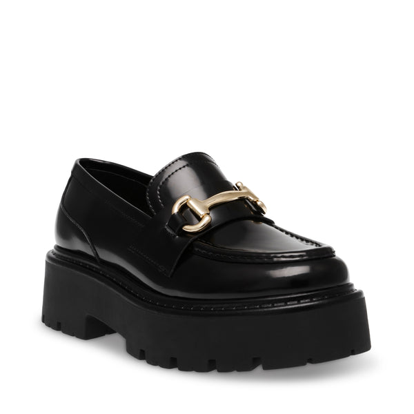 OCCUPY BLK ACTION LTHR LOAFERS