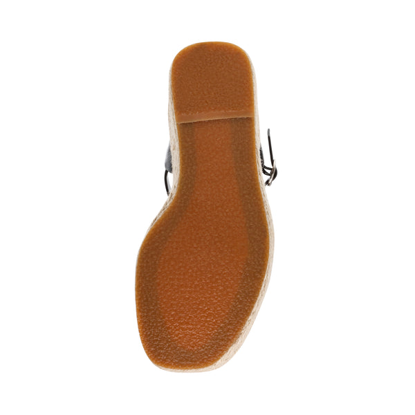 Shop On-Edge Black Sandals Online | Steve Madden Malaysia