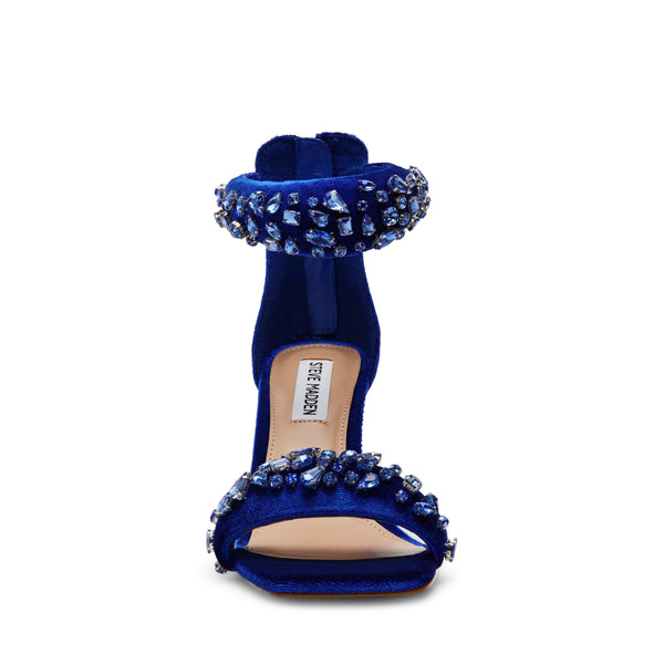 PARTAY-S BLUE VELVET HEELS