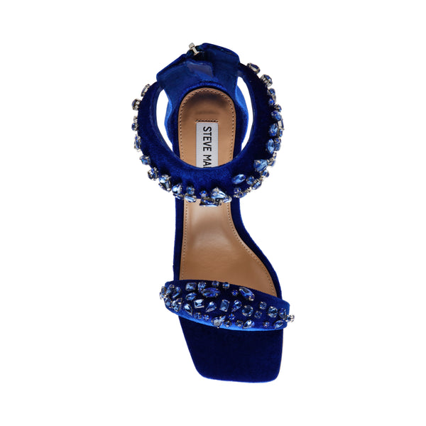 PARTAY-S BLUE VELVET HEELS