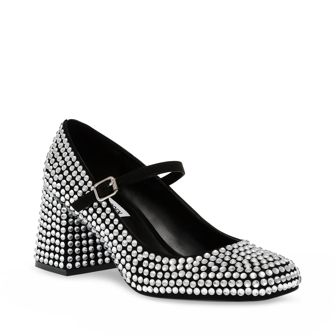 PEP TALK-R RHINESTONE HEELS- Hover Image