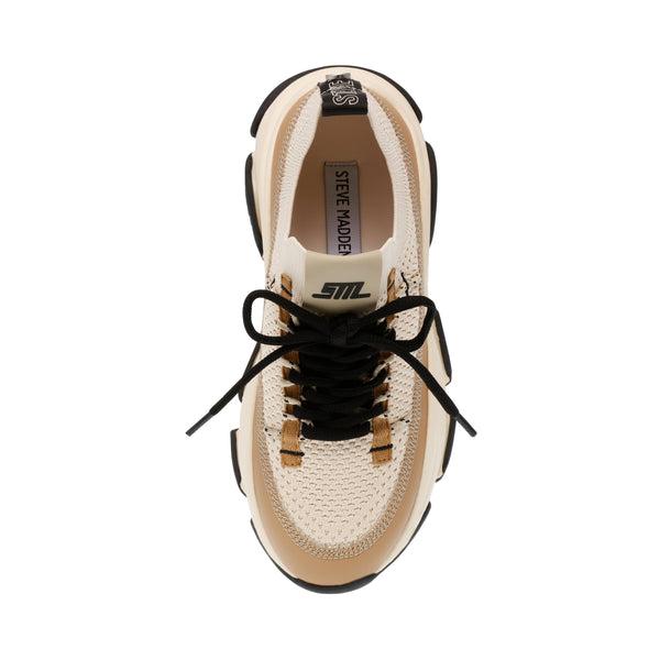 PLAYMAKER KHAKI/BLACK SNEAKERS