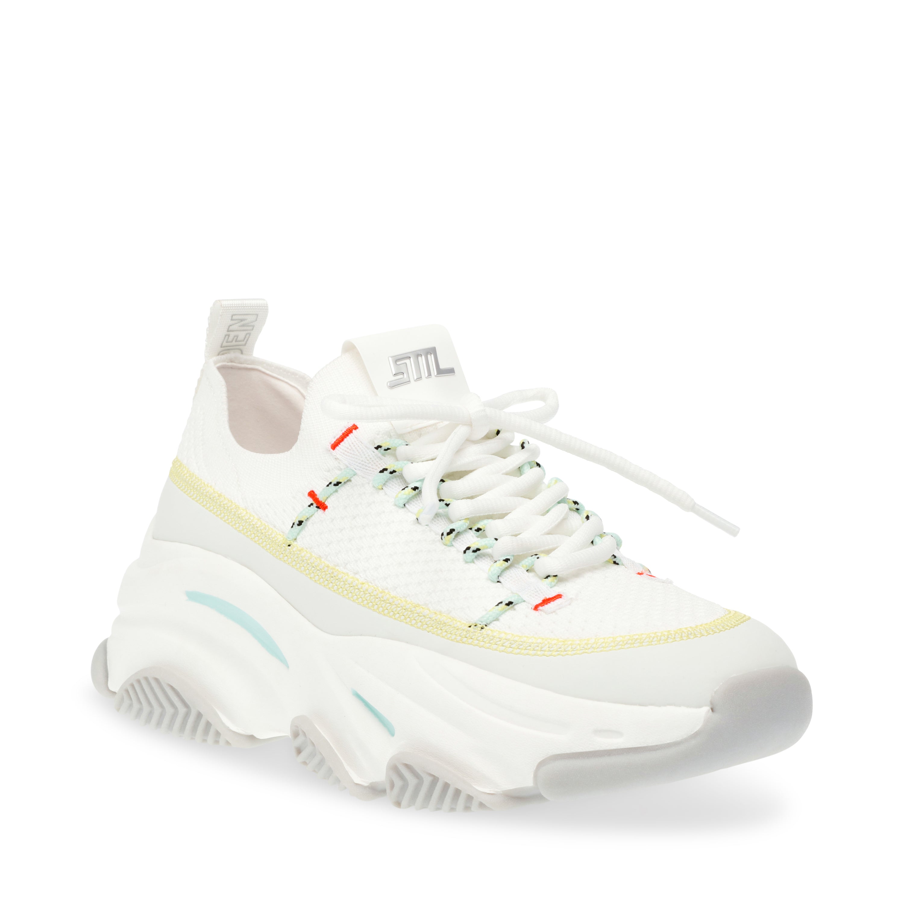 PLAYMAKER WHITE/YELLOW SNEAKERS- Hover Image