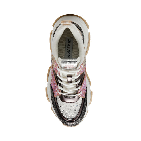 PRIVY WHT/SIL BLUSH SNEAKERS