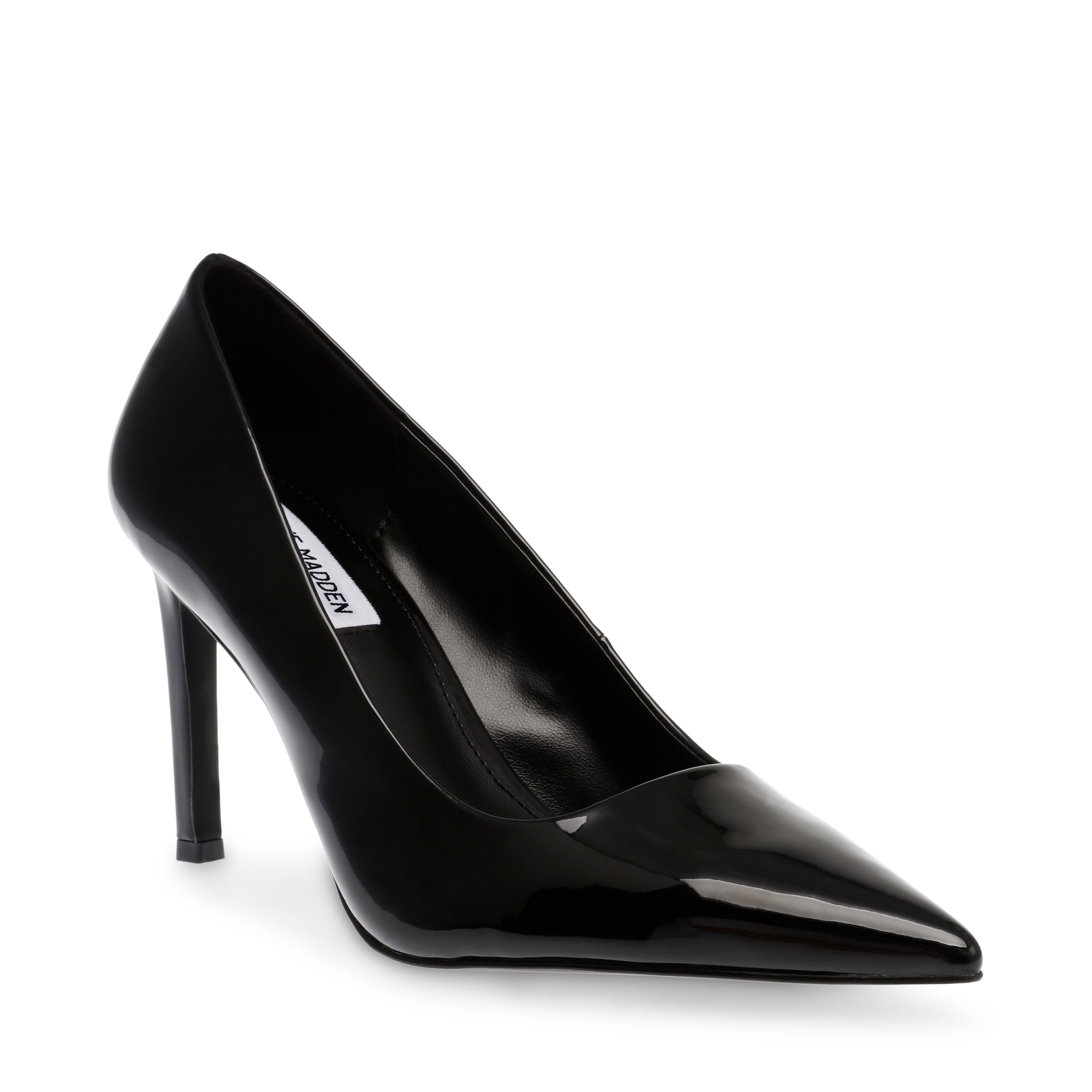 PROPHECY BLACK PATENT HEELS- Hover Image