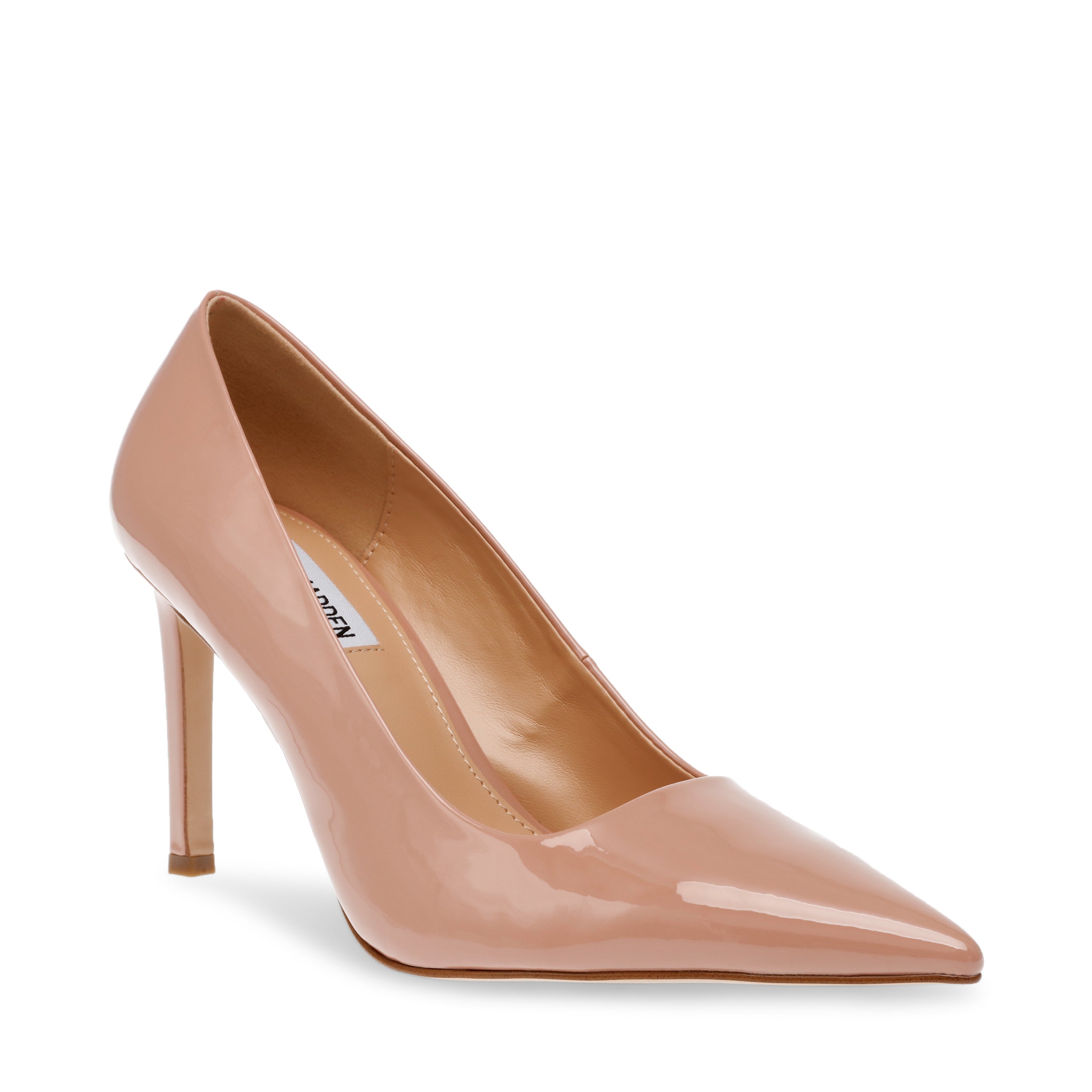PROPHECY BLUSH PATENT HEELS- Hover Image