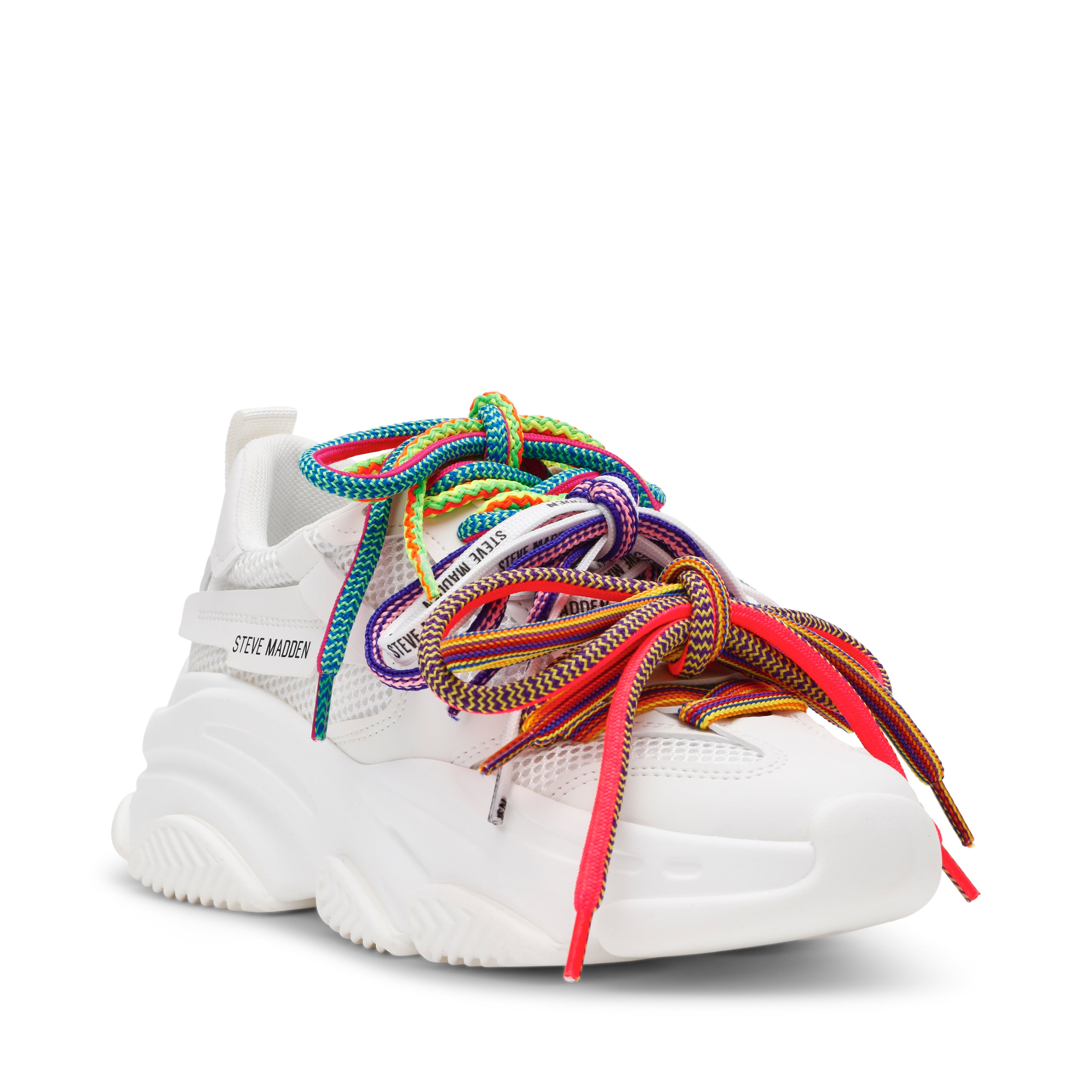 PRYCE-SML WHITE MULTI SNEAKERS - view 2