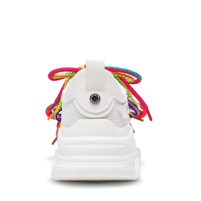PRYCE-SML WHITE MULTI SNEAKERS - view 4
