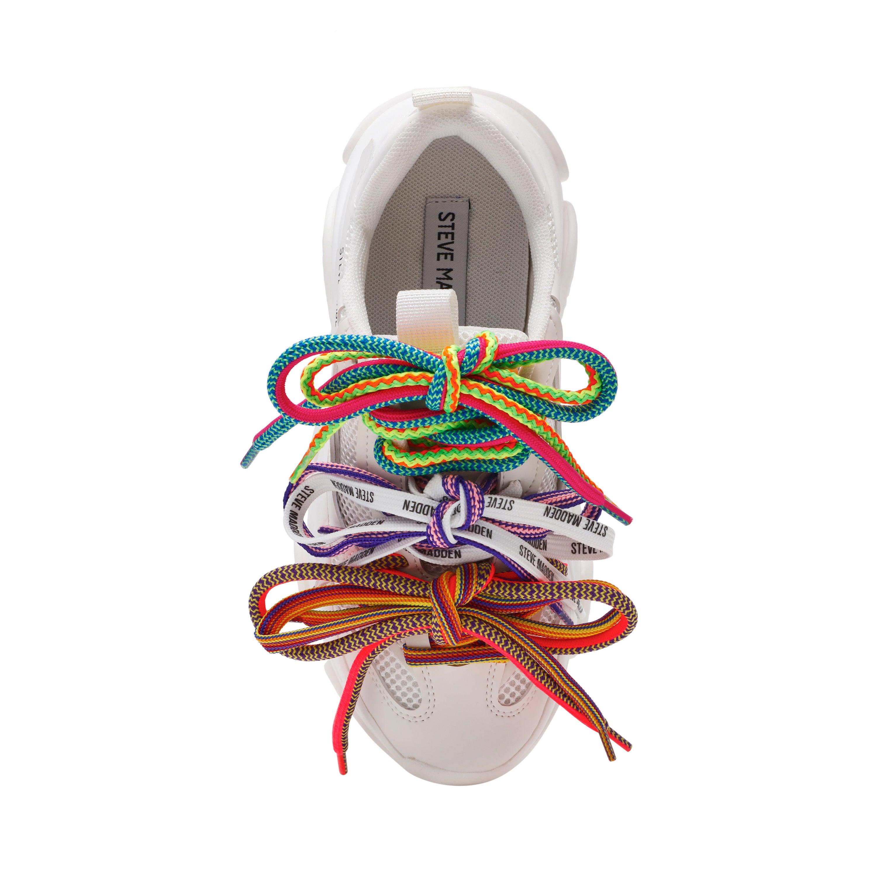PRYCE-SML WHITE MULTI SNEAKERS - view 5